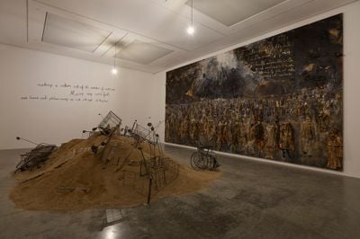 Anselm Kiefers Epic Trilogy Peaks at White Cube Bermondsey