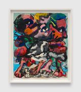Sea Group by Dana Schutz contemporary artwork works on paper