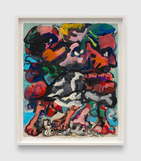 Sea Group by Dana Schutz contemporary artwork Works on Paper