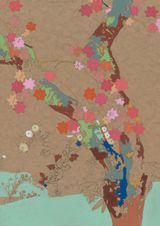 Learning from the past - drawing series N.31 by Karasumaru Yumi contemporary artwork works on paper