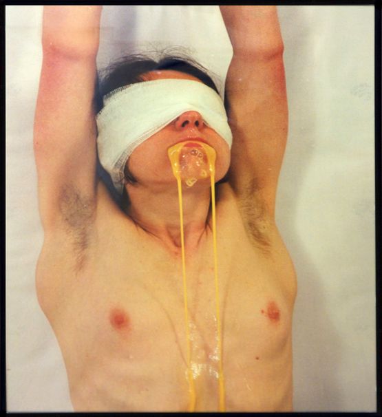 Ohne Titel 107. Aktion by Hermann Nitsch contemporary artwork Photography