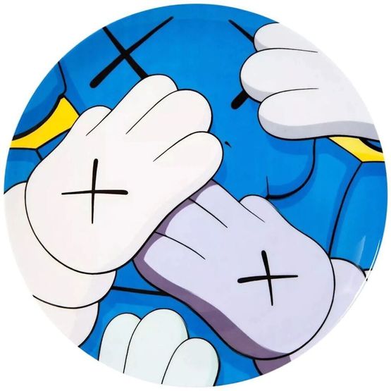 Urge Plate by KAWS contemporary artwork Sculpture