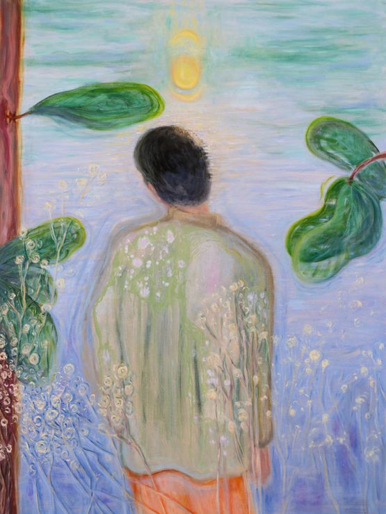 Morning sun by Sohrab Hura contemporary artwork Painting