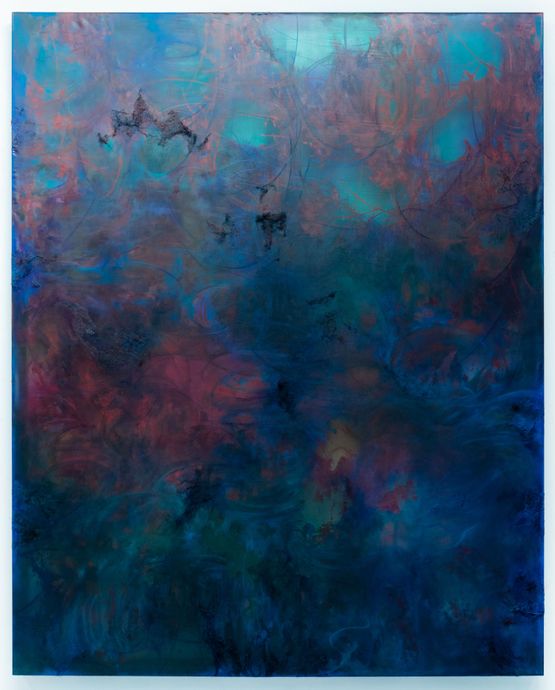 the earth will reach the sky by Amy Hui Li contemporary artwork Painting