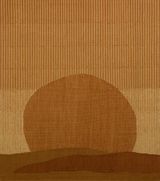 Setting Sun by Sussy Cazalet contemporary artwork textile