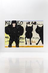Koko all ball by Gabrielle Graessle contemporary artwork painting