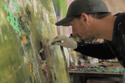 George Morton-Clark studio visit