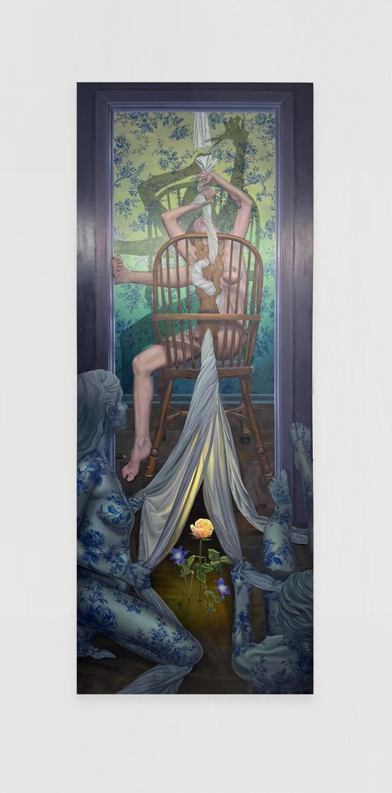 The Queen of Climbers by Marisa Adesman contemporary artwork Painting