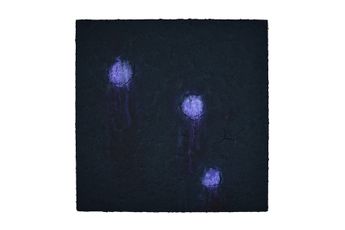 Contemporary art exhibition Bosco Sodi Galaxy at SCAI THE BATHHOUSE Tokyo Japan