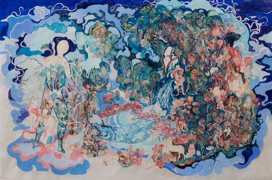 Eidolon by Tamaris Borrelly contemporary artwork Works on Paper