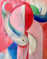 At the still point by Caroline Denervaud contemporary artwork drawing painting works on paper