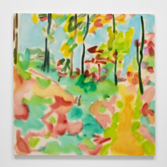 Puddle in the woods the difference is by Naofumi Maruyama contemporary artwork Painting