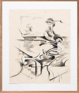 Synapses 8 by Luke Agada contemporary artwork drawing works on paper