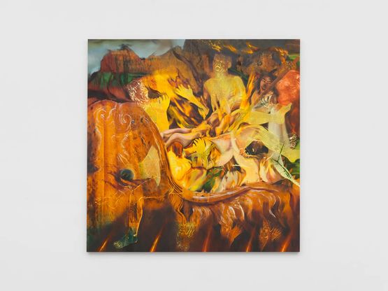 Indifferent Eye by Alex Carver contemporary artwork Painting