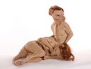 While She Sleeps by Patricia Piccinini contemporary artwork Sculpture