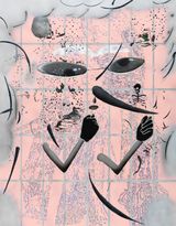 Fight to the finish by Rao Weiyi contemporary artwork painting