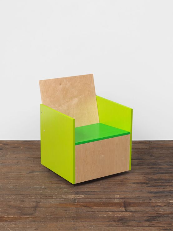 Rietveld-Remix 18 by Mary Heilmann contemporary artwork Sculpture