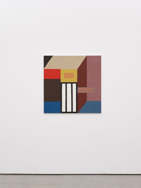 Off center by Nathalie Du Pasquier contemporary artwork Painting