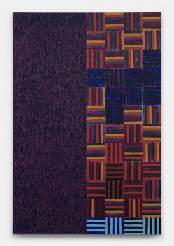 Sketch Looking for GreyForThree Movements of Sunlight by McArthur Binion contemporary artwork Painting