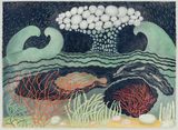 Tsunami 2 by Ann Leda Shapiro contemporary artwork works on paper