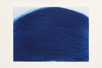 Contemporary art exhibition Arnulf Rainer Gravures at Galerie Lelong 13 Rue de Teheran Paris France