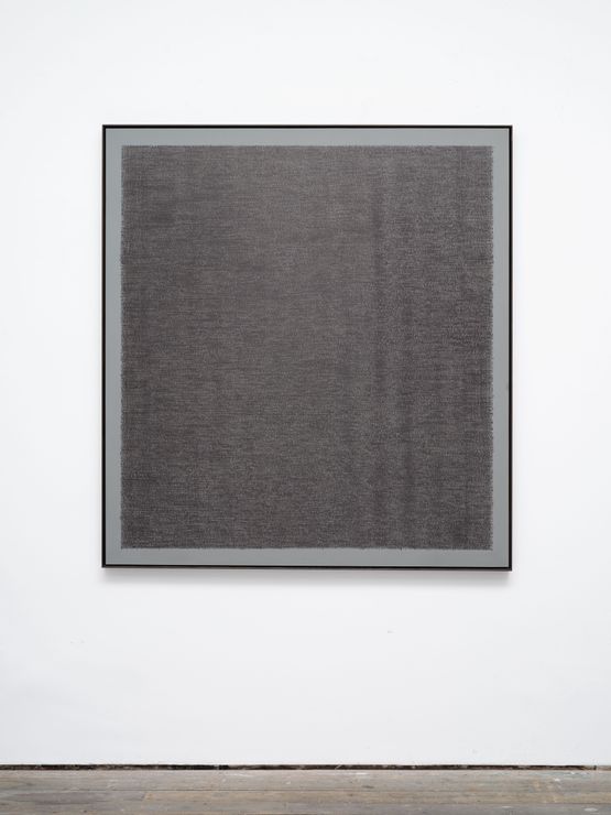 Greed is a sign of Poverty by Idris Khan contemporary artwork Painting