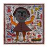 Gadis Kecil Little Girl by Yunizar contemporary artwork Painting