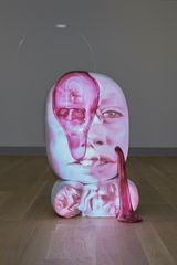 EntroP by Tony Oursler contemporary artwork painting works on paper sculpture moving image