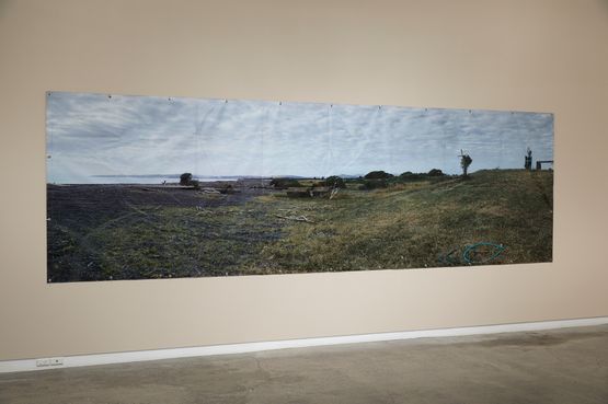 September 1 1983 Awatoto Beach gun emplacement near the mouth of Tutaekuri River 2010 by Ann Shelton contemporary artwork Photography