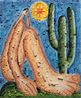 Metachrome The Abaporu after Tarsila by Vik Muniz contemporary artwork Print