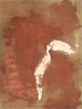 White Brushstroke by Zhu Jinshi contemporary artwork painting