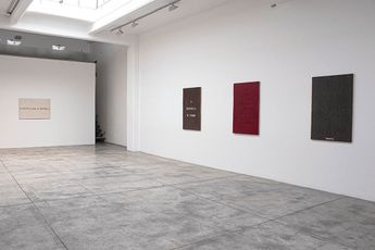 Contemporary art exhibition Vincenzo Agnetti Tempo E Memoria  Time and Memory at Milan and London