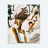 Centre Court Champions by Mie Olise Kjrgaard contemporary artwork painting