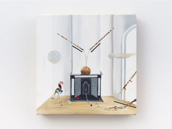 Cruising Altitude by Rebecca Sharp contemporary artwork Painting