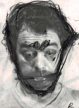 P26. Serie Face Farces by Arnulf Rainer contemporary artwork painting works on paper sculpture photography print