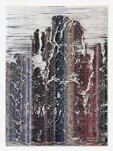 The Hermits First Snow by Zhang Xiaodong contemporary artwork works on paper