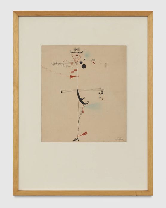 Musiqueta by Antoni Tapies contemporary artwork Works on Paper