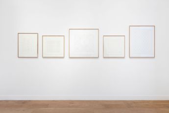 Contemporary art exhibition Lionel Esteve Focus  Un Hiver a Athenes at Perrotin Paris Matignon France