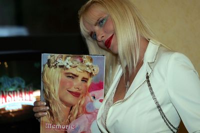Porn Star Parliamentarian Jeff Koons Muse Cicciolina Returns to Venice
