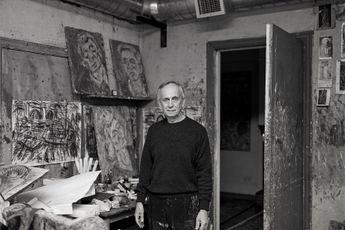 Contemporary art exhibition Leon Kossoff Close Encounters Paintings and Drawings at Xavier Hufkens Rivoli Belgium