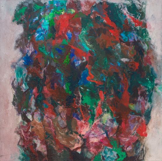 Foliage by Kais Salman contemporary artwork Painting