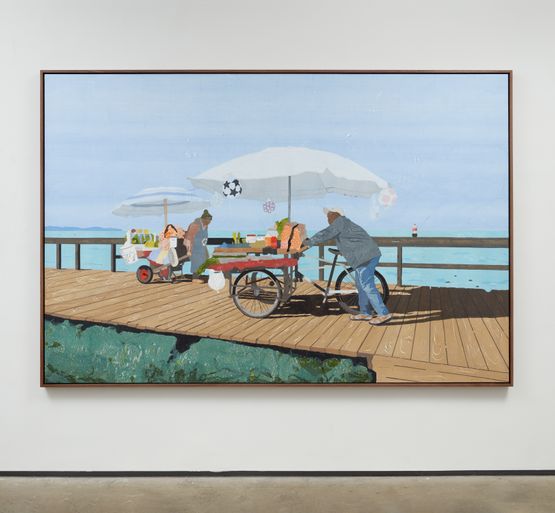 pull and push by Hugo Mccloud contemporary artwork Sculpture