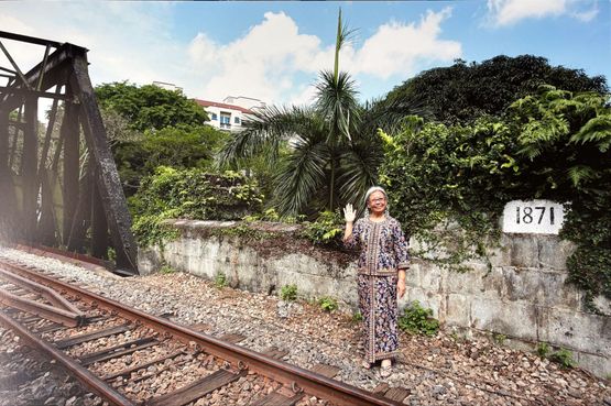Singirl Revisits 4  Bukit Timah Railway Station King Albert Park by Amanda Heng contemporary artwork Photography