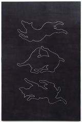 Ohne Titel Drei Hunde 1 by Aldo Walker contemporary artwork painting