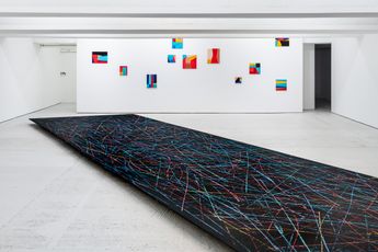 Contemporary art exhibition Alice Anderson Hyperlinks at KONIG WIEN Vienna Austria