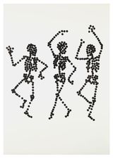 Dance to Dust Drawings 01 by Carlos Amorales contemporary artwork works on paper