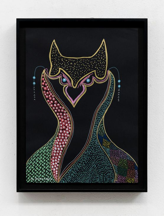 Sem titulo Untitled by Jaider Esbell contemporary artwork Works on Paper