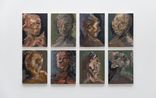 Retrato memoria gestual by Marcia Falcao contemporary artwork Painting