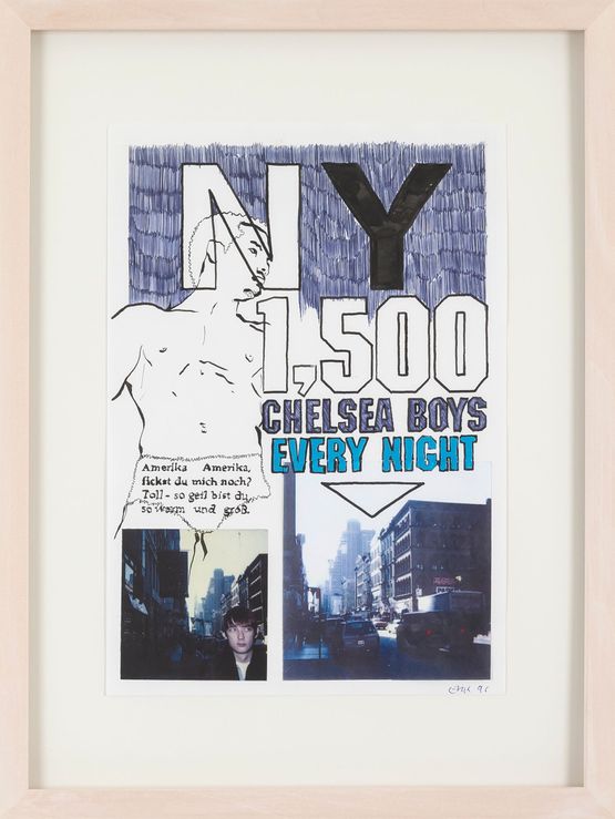 NY - 1500 CHELSEA BOYS by Erik Schmidt contemporary artwork Works on Paper