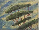 Portrait of Italy Through Its Trees XVII by Julian Schnabel contemporary artwork Design